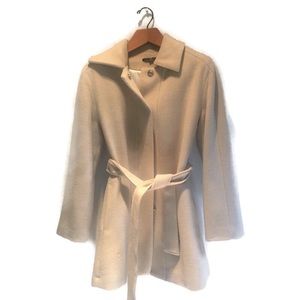 NWT TeenFlo 100% wool coat size 6 -has some damage